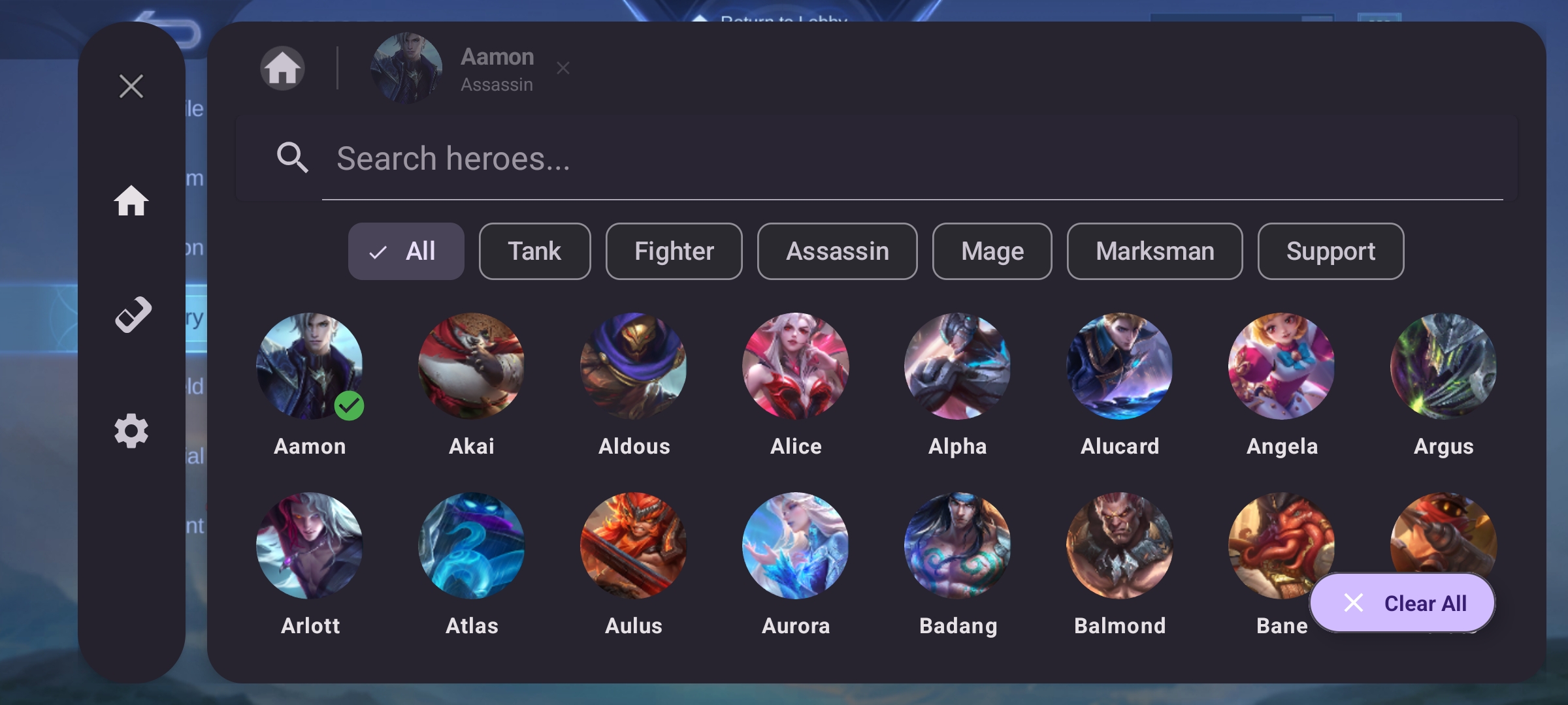 Overlay hero detail